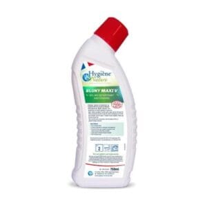 Gel WC détartrant désinfectant Ecocert Hygiène et Nature Bluny Maxi V flacon de 750ml Colis de 12 flacons de 750ml
