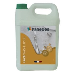 Liquide vaisselle plonge manuelle concentré Paredes Lava Wash UP CC bidon de 5L, Colis de 2 bidons de 5L