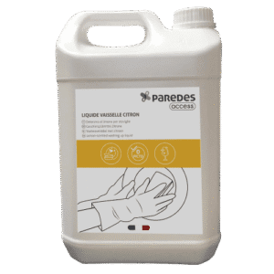 Liquide vaisselle plonge manuelle citron Paredes Access bidon de 5L, Colis de 2 bidons de 5L
