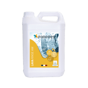 Liquide de rinçage vaisselle machine toutes eaux Ecolabel Paredes Lava Rinse AW bidon de 5L, Colis de 2 bidons de 5L