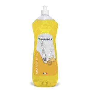 Liquide vaisselle plonge manuelle concentré Paredes Lava Wash UP CC flacon de 1L, Colis de 12 flacons de 1L