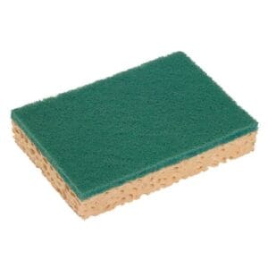 Eponges grattantes vertes petit modèle Spontex Sachet de 10