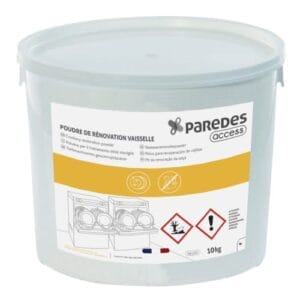 Poudre de rénovation vaisselle PAREDES ACCESS seau de 10kg, Seau de 10kg