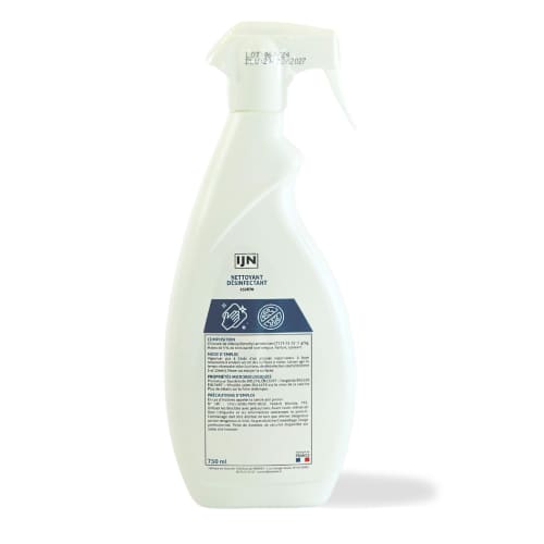 Détergent désinfectant IJN pulvérisateur de 750ml Colis de 6 pulvérisateurs