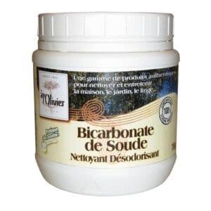Bicarbonate de soude A l'olivier boîte de 750g, colis de 12