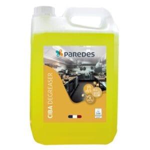 Détergent dégraissant cuisine Ecolabel Paredes Ciba Degreaser bidon de 5L - Colis de 2 bidons de 5L
