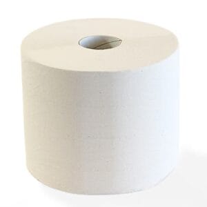 Bobine d'essuyage blanche 1000 formats 20 x 30 cm ParedesColis de 2 bobines de 1000.