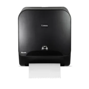 Distributeur d'essuie mains rouleaux noir Paredes Renovelar