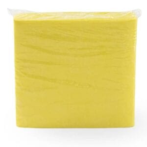 Essuyage non tissé Paredes lavettes Proptex jaunes 110g/m² 38 x 40 cm Colis de 10 sachets de 10