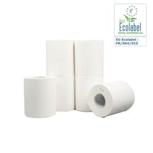 Essuyage dévidage central Paredes blanc 450 feuilles 18,2 x 20 cm EcolabelColis de 6 bobines de 450.