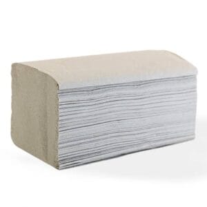 Essuie-mains plié V Paredes blanc 21 x 19,1 cm EcolabelColis de 20 paquets de 190.