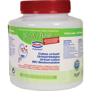 Cubes urinoirs Nicols boite de 1kg Colis de 6 boites de 1kg