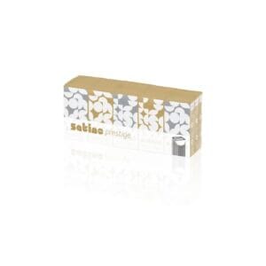 Mouchoirs paquets blancs 4 plis 21 x 21 cm Satino Prestige Wepa Colis de 15 paquets de 15 x 10.