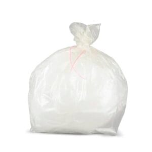 Sacs poubelle 40L blanc 30µ lien classique Paredes  Colis de 12 rouleaux de 25