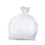 Sac poubelle PE HD 5L blanc 10µm lien classique Paredes