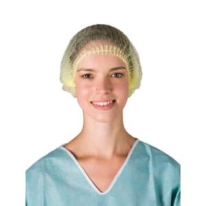 Charlotte à clip PLP 12g/m² jaune 50cm Paredes  Colis de 10 sachets de 100