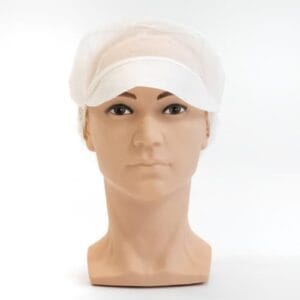 Casquette PLP 40g/m² blanc résille PLP 12g/m² Paredes  Colis de 10 boîtes de 50