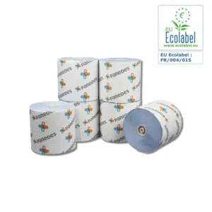 Essuie-mains rouleau bleu 200m certifié Ecolabel Paredes
