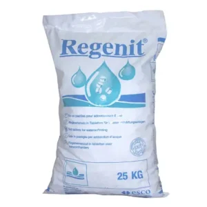 Pastilles de sel pour adoucisseur d'eau Regenit sac de 25kg