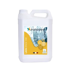 Liquide de rinçage vaisselle machine eau dure Ecolabel Paredes Lava Rinse HW bidon de 5L