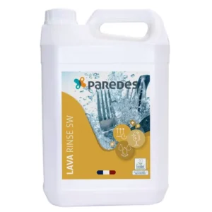 Liquide de rinçage vaisselle machine eau douce Ecolabel Paredes Lava Rinse SW bidon de 5L