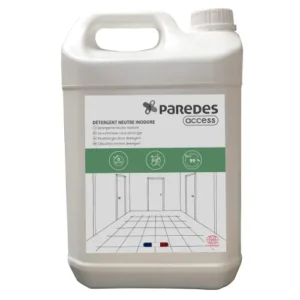 Détergent neutre inodore Ecocert Paredes Access bidon de 5L